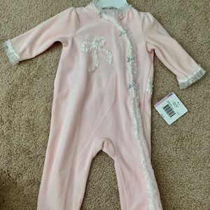 NWT Little Me 9 month Sleeper outfit